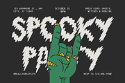 Spooky is a cool Halloween font, a Handwritten Font by Brown Cupple (Thumbnail 4 of 6)