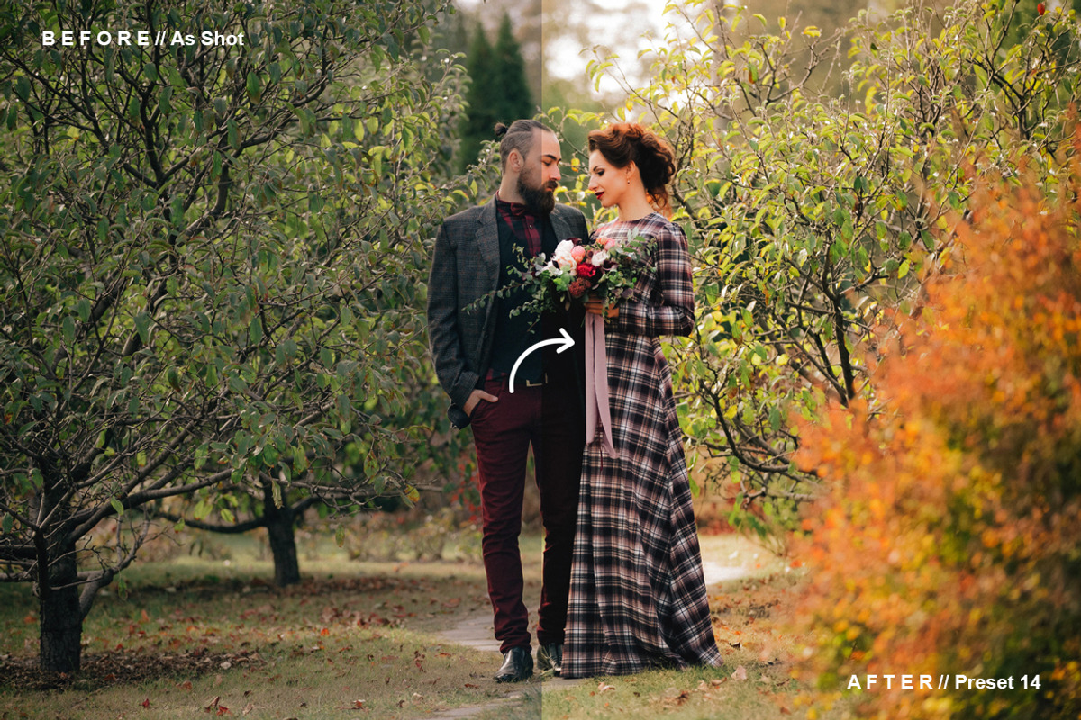 Fall Wedding LR & PS Presets, an Action Add-On by OpulentStu (Photo 3 of 6)