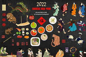 Chinese & Japanese Vector Bundle