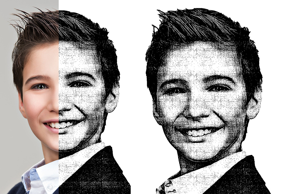 Sketch Tracing Photoshop Action, an Action Add-On by MRI STUDIO (Photo 17 of 19)