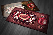 Retro Party Flyer Template, a Flyer Template by Cruzine (Thumbnail 2 of 3)