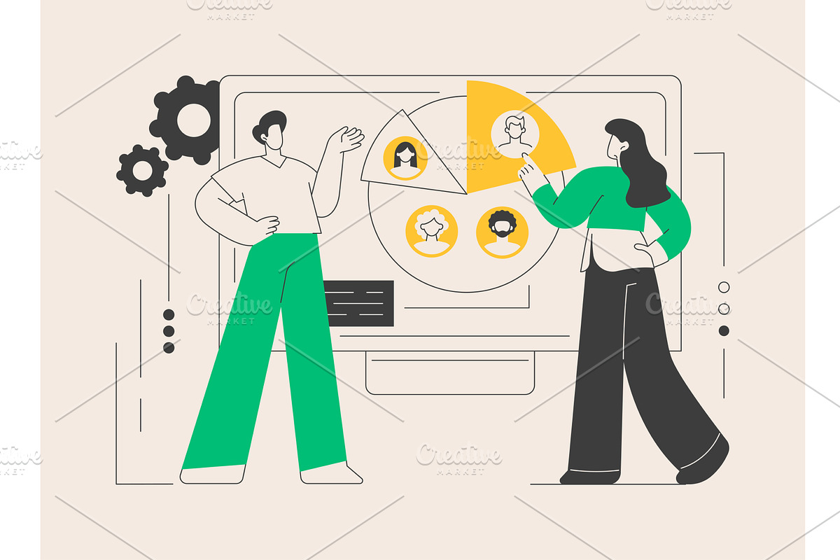 Target audience abstract concept, a Finance Illustration by Visual Generation