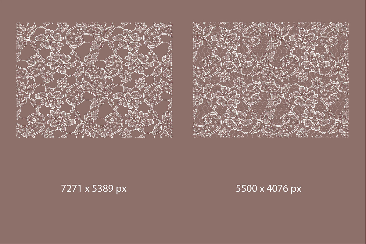 Lace frames, ribbons, cliparts., a Pattern Graphic by Ajuga (Photo 9 of 9)