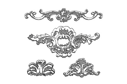 Greek decorative element flower