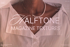 Halftone Magazine Textures