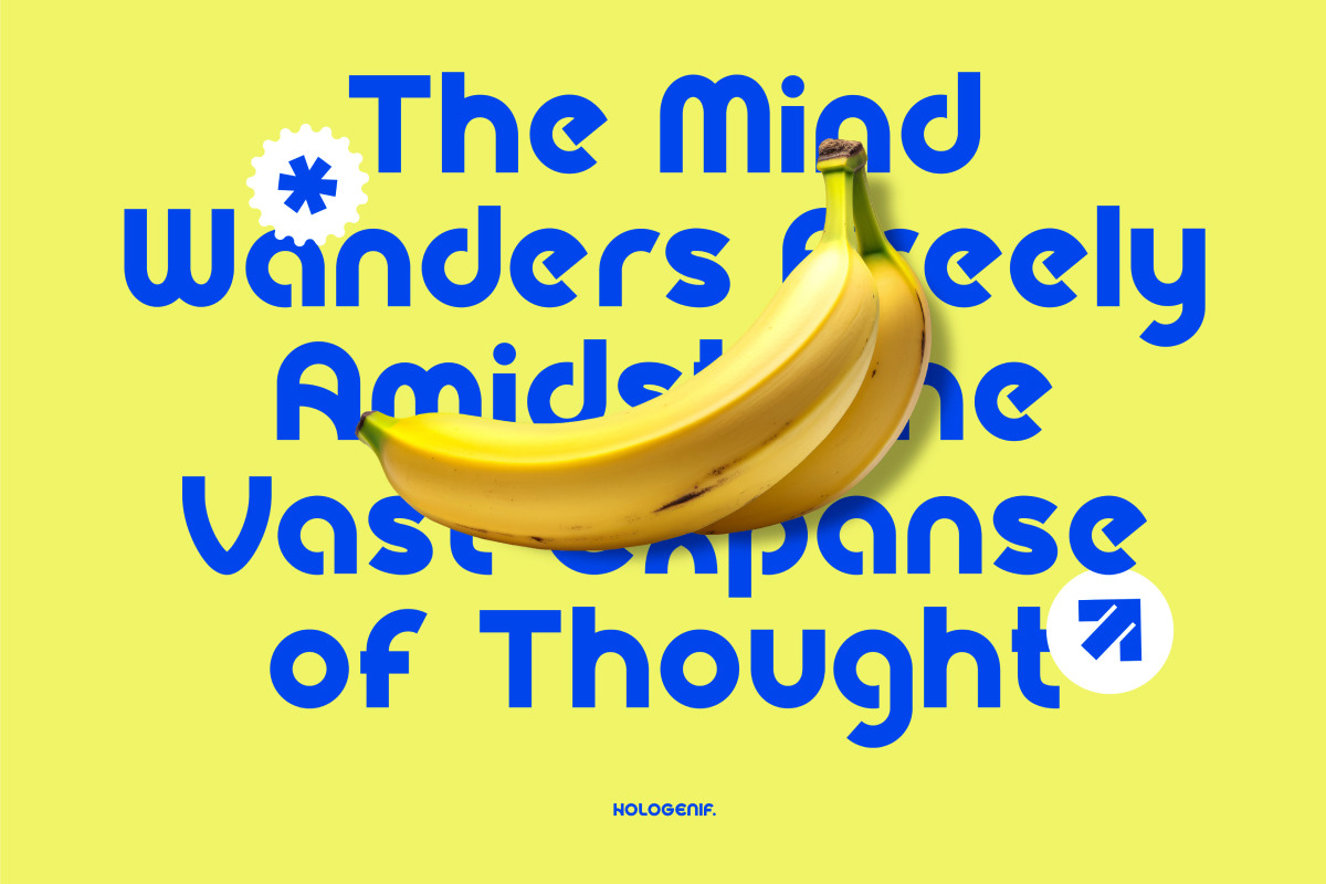 Hologenic Sans Serif Font, a Sans Serif Font by Catalystco Studio (Photo 3 of 7)