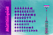 Tokyo City Pop - Retro Pop Font, a Symbol Font by ikiiko (Thumbnail 7 of 7)