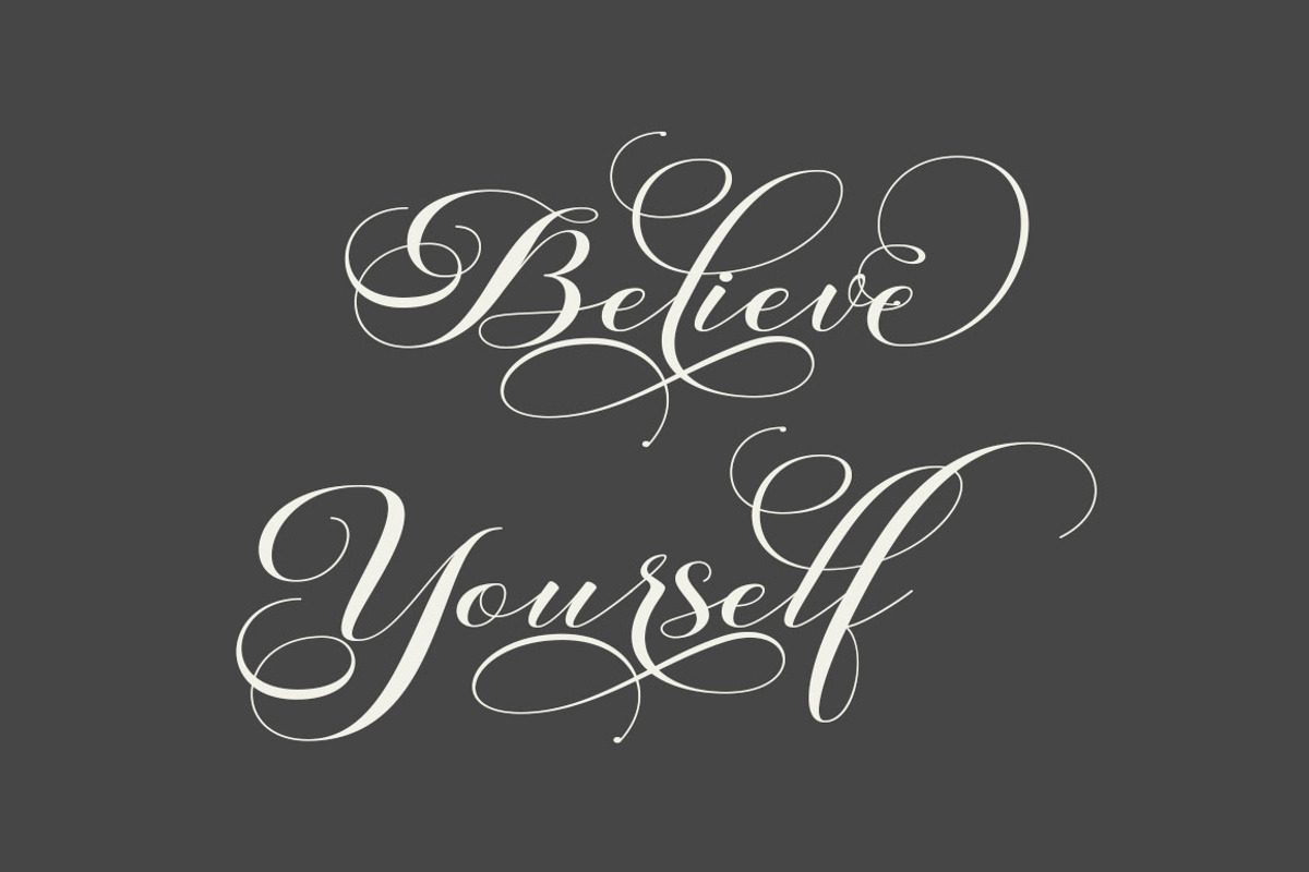 Bologna Script, a Script Font by Has_rizal (Photo 5 of 13)