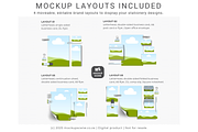 Brand Identity Canva Smart Mockup, a Mockup by Mockup Scene (Thumbnail 2 of 11)