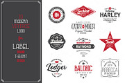10 Vintage Logo Templates, a Branding & Logo Template by AlmaWorks (Thumbnail 1 of 5)