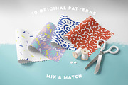 Squiggle - Abstract Memphis Patterns, a Pattern Graphic by Anugraha Design (Thumbnail 5 of 7)