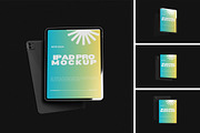 iPad Pro Mockup, an iPad Mockup by HanaSaka_Studio (Thumbnail 1 of 5)