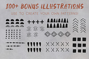 African Mudcloth Patterns, a Pattern Graphic by Tay Rho Design Shop (Thumbnail 6 of 9)
