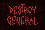 Helluthz Horror Display Font, a Handwritten Font by Maulana Creative (Thumbnail 6 of 7)