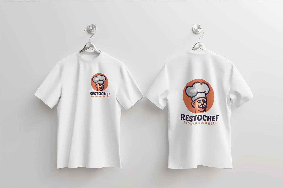 Resto Chef Mascot Logo Design, a Branding & Logo Template by Artnivora.Std (Photo 2 of 3)