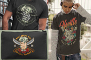 Money Hustle t-shirt designs, a Branding & Logo Template by DGIM studio (Thumbnail 6 of 6)