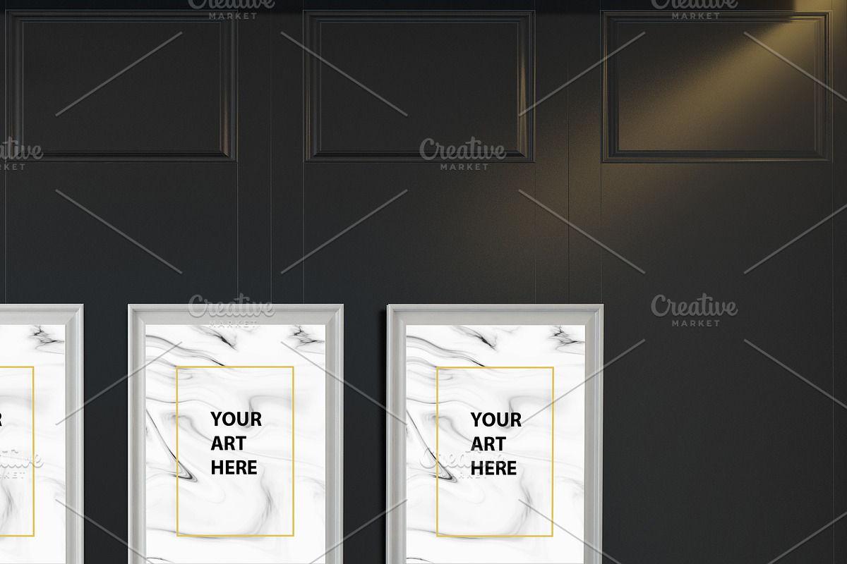 Set of 4 Mockups Frame, a Product Mockup by Milan Mockup (Photo 5 of 6)
