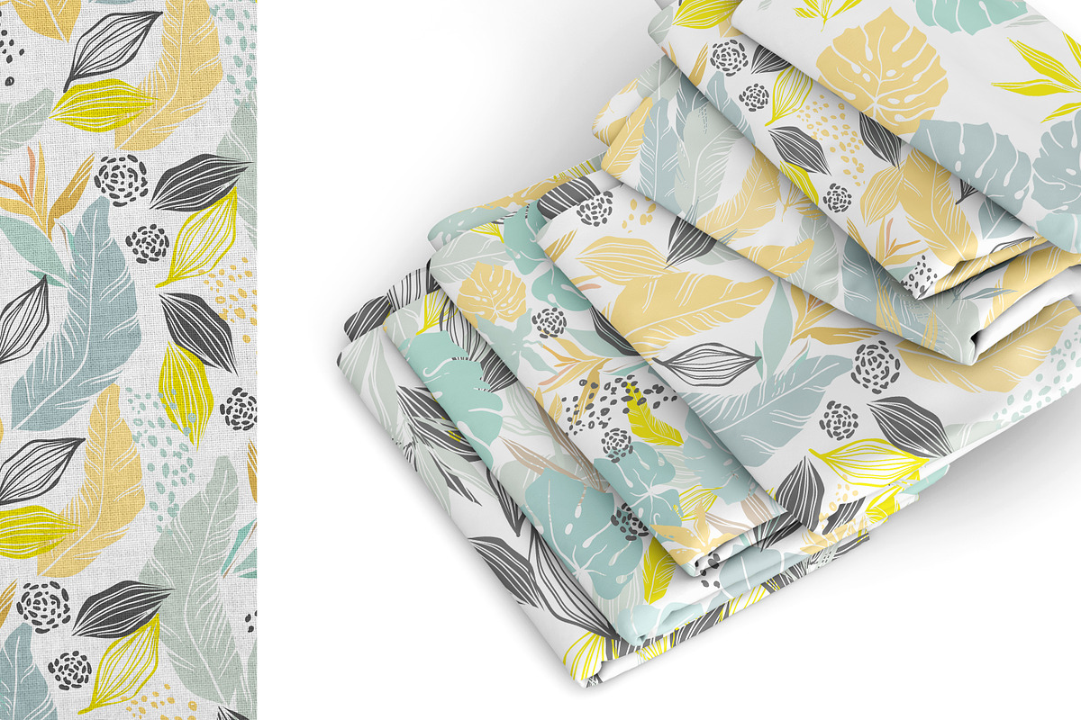 TROPICAL PATTEPNS & TEMPLATES, an Object Graphic by DigitalDream (Photo 3 of 7)