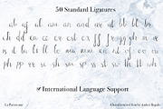 La Parisienne- A Hand Lettered Font, a Script Font by amberrogals (Thumbnail 10 of 10)