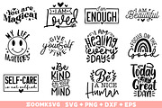 Boho Affirmations quotes SVG Bundle, an Illustration by ZoomkSVG (Thumbnail 5 of 6)