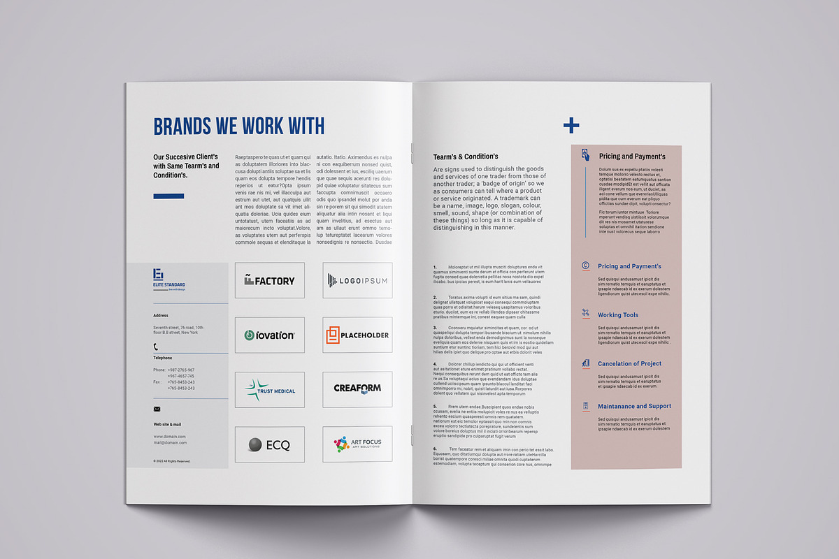 Brochure, a Brochure Template by Elite_Standard (Photo 12 of 13)