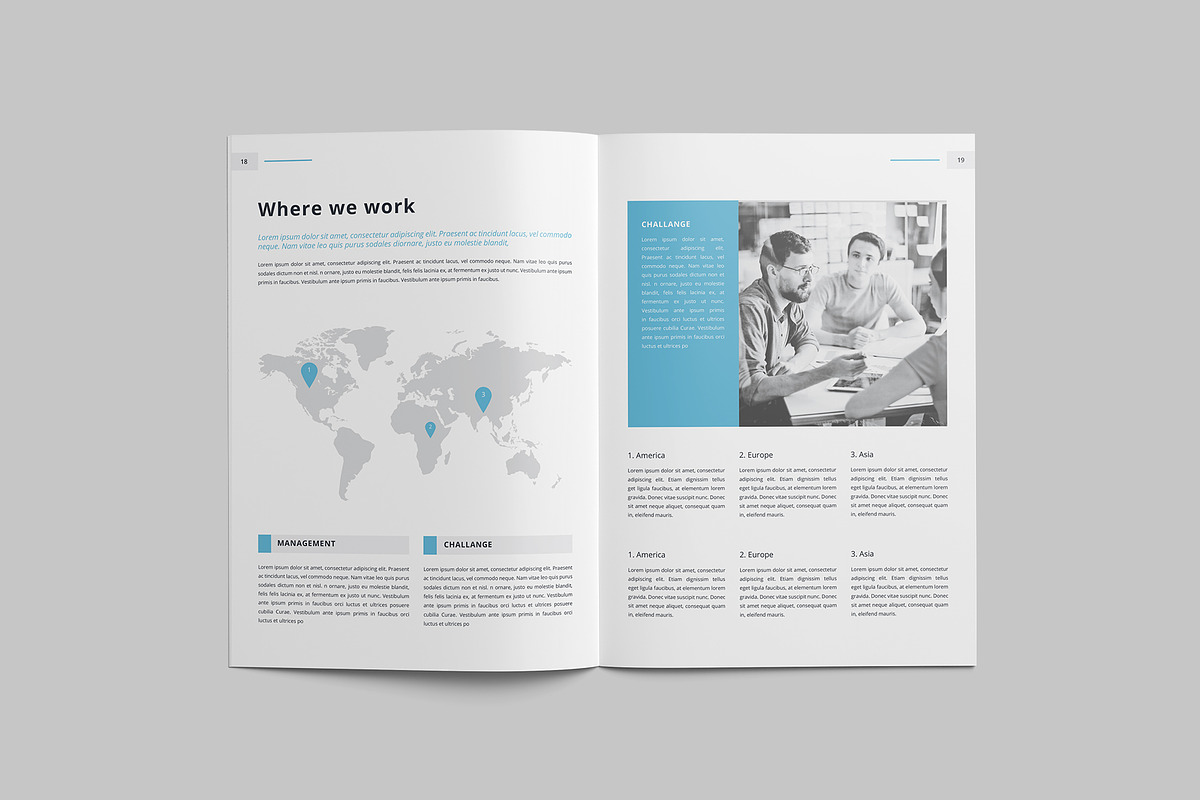 Company profile, a Brochure Template by Tanber Hossen (Photo 10 of 13)
