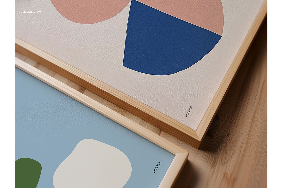 Closeup Frame Mockup | Flat Lay PSD, a Household Mockup by momomockps (Photo 9 of 13)