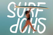 La Tropic Summer Typeface, a Handwritten Font by Casloop Studio (Thumbnail 3 of 15)