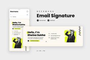 Email Signature Template V.33