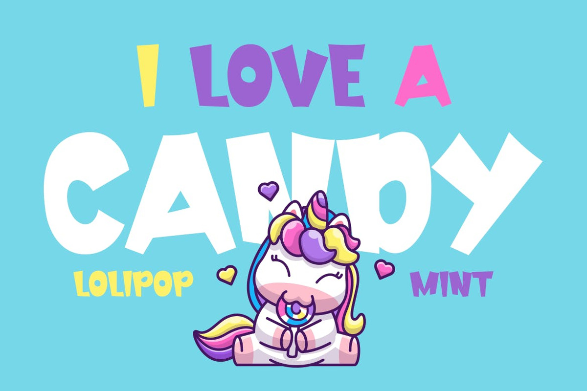 Funicorn – Cartoon Font, a Sans Serif Font by Pinisi ART (Photo 3 of 10)
