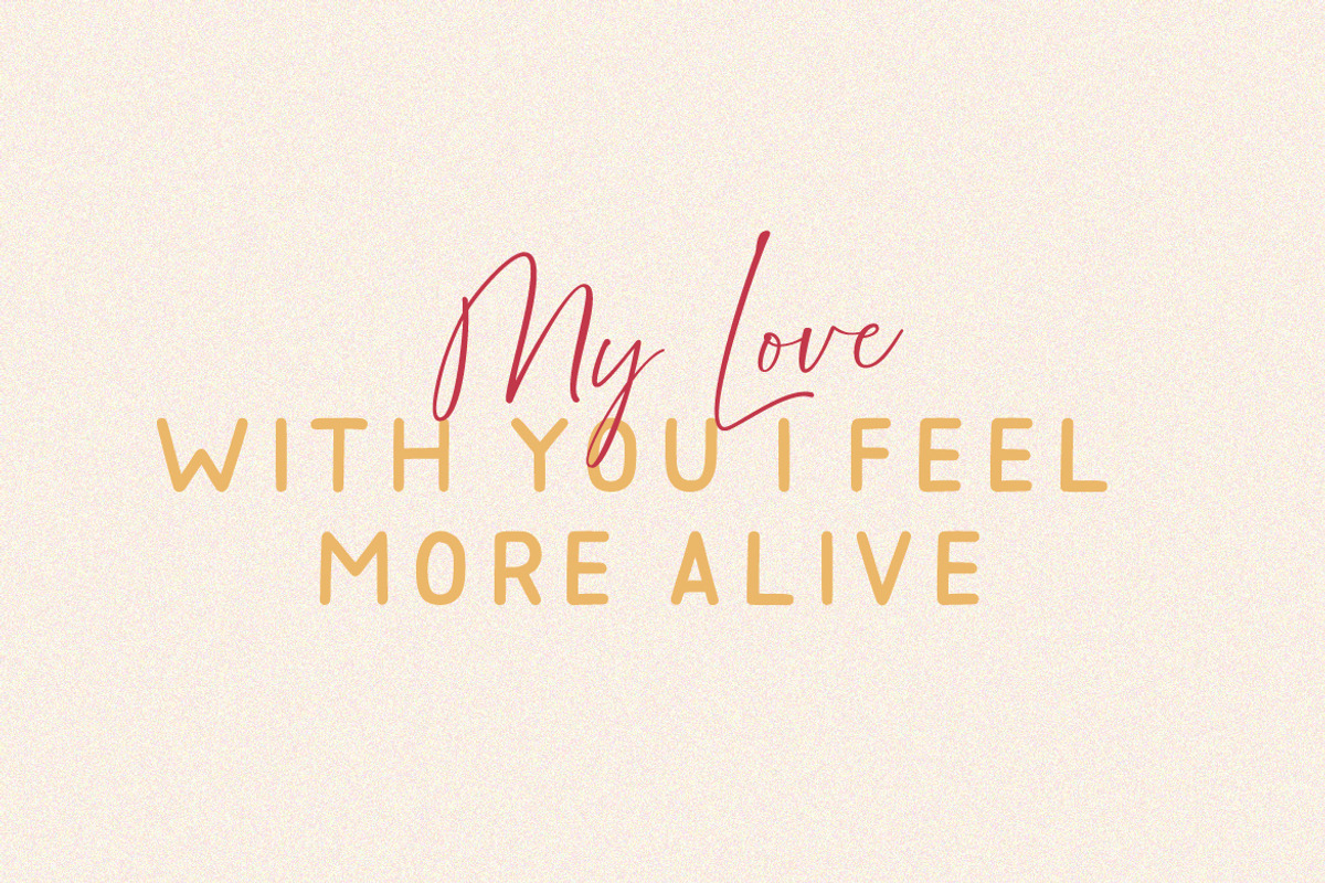 Golden Dream | Font Duo + Extras preview 5
