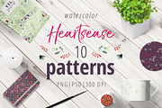 Wreath Creator Bundle&patterns, an Illustration by Gray Cat Graphics (Thumbnail 9 of 9)