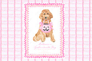 Halloween Goldendoodle Dog bucket, a Graphic by LABFcreations (Thumbnail 1 of 4)