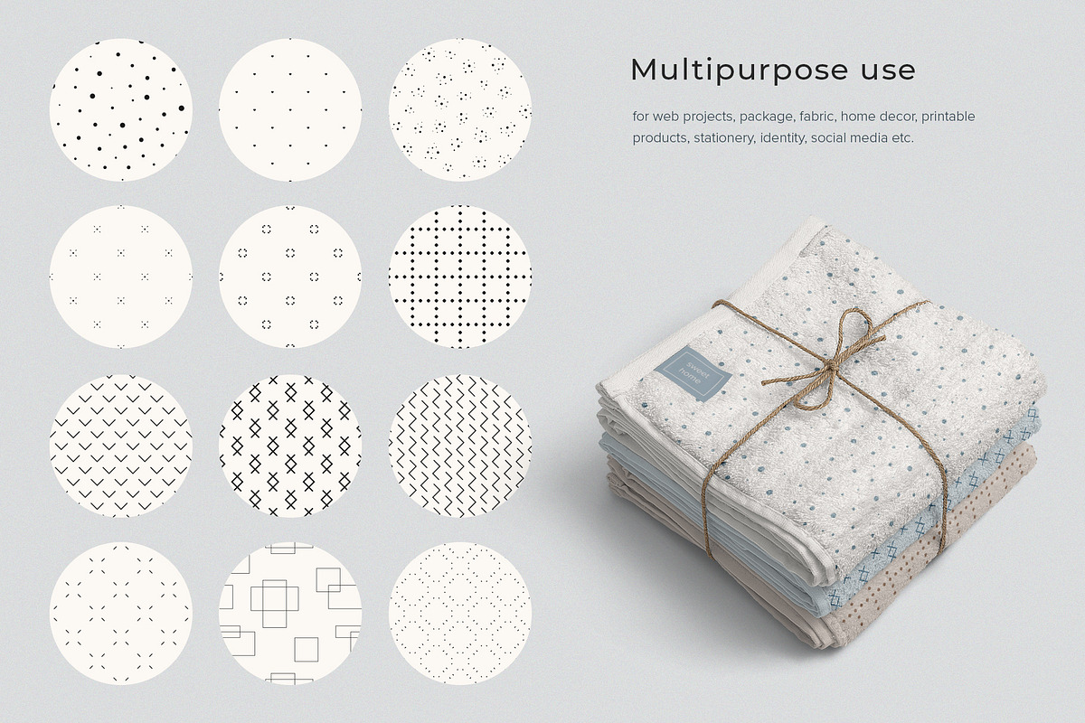 Geometric minimalism - 60 patterns, a Pattern Graphic by Best Pattern Shop (Photo 5 of 9)