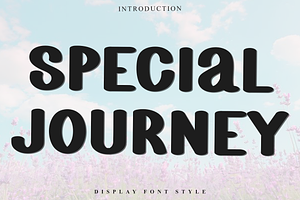 Special Journey, a Script Font by InermediaSTUDIO