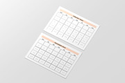 Monthly Planner/Calendar Templates, a Stationery Template by Design Zone (Thumbnail 2 of 3)