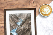 Framezilla 2 | 25 Frame Mockups, a Print Template by Frisk Shop (Thumbnail 5 of 8)