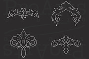 Filigree Procreate Brushset - Stamp, a Brush Add-On by Lucrumplus (Thumbnail 3 of 5)