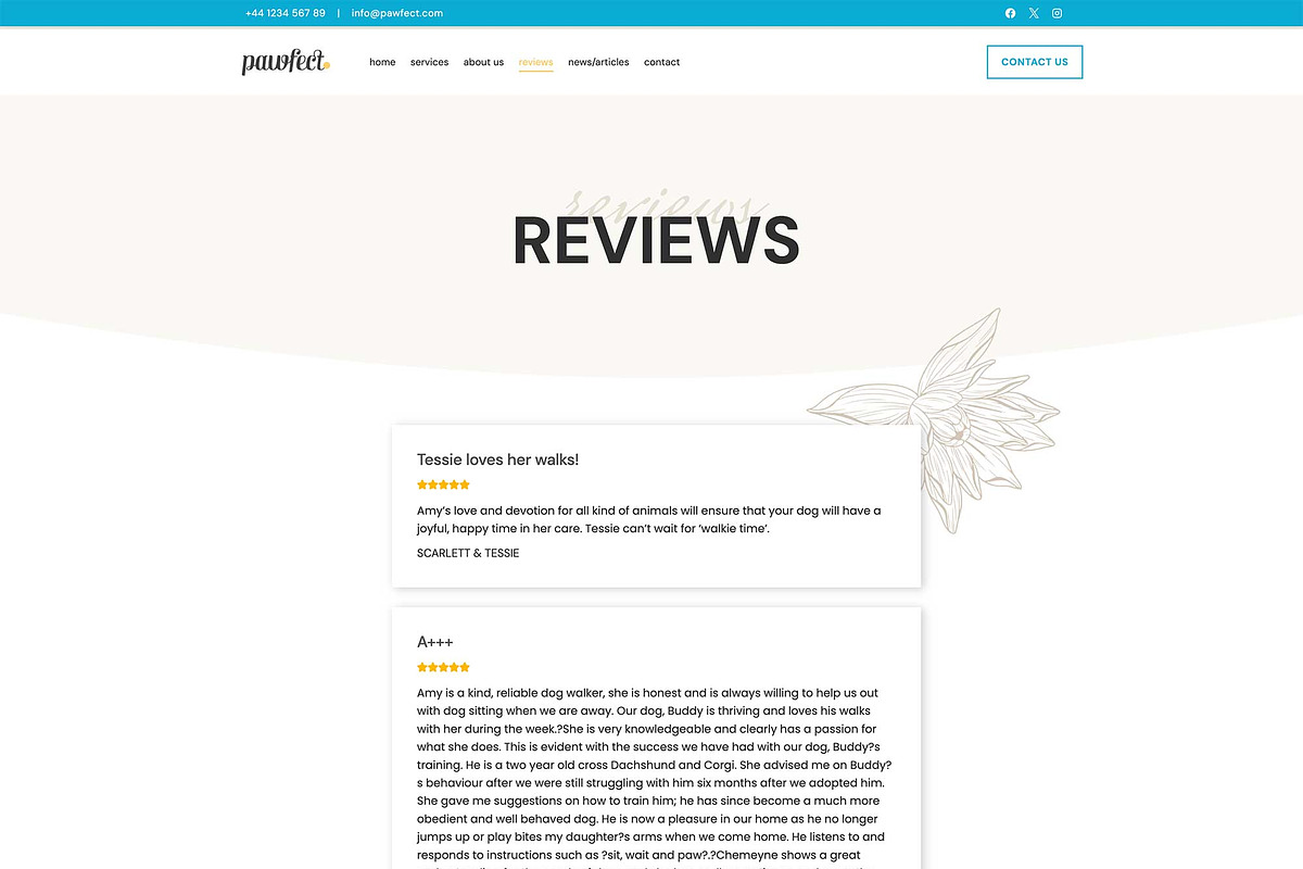 Pawfect - Wordpress Kadence Theme, a WordPress Template by StylishDesignMe (Photo 7 of 7)