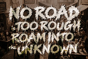 RAVANGE BUSTERS - Bold Grunge Chaos, a Handwritten Font by HypeWorksCo (Thumbnail 5 of 12)