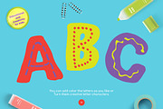 DinoType Educational Font Family, a Script Font by Yasir Ekinci (Thumbnail 6 of 12)