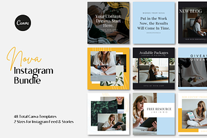 Instagram Canva Bundle - Nova