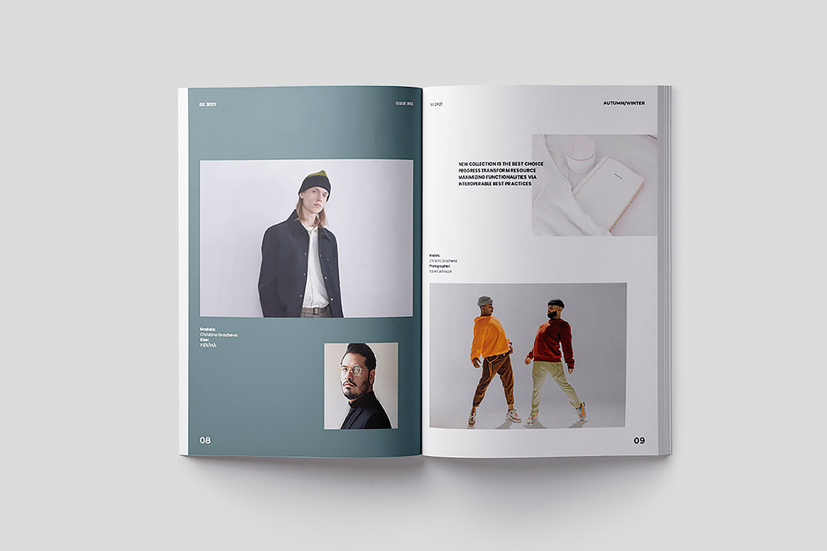 Lookbook Template, a Templates & Theme by Pixel_Vision_Store