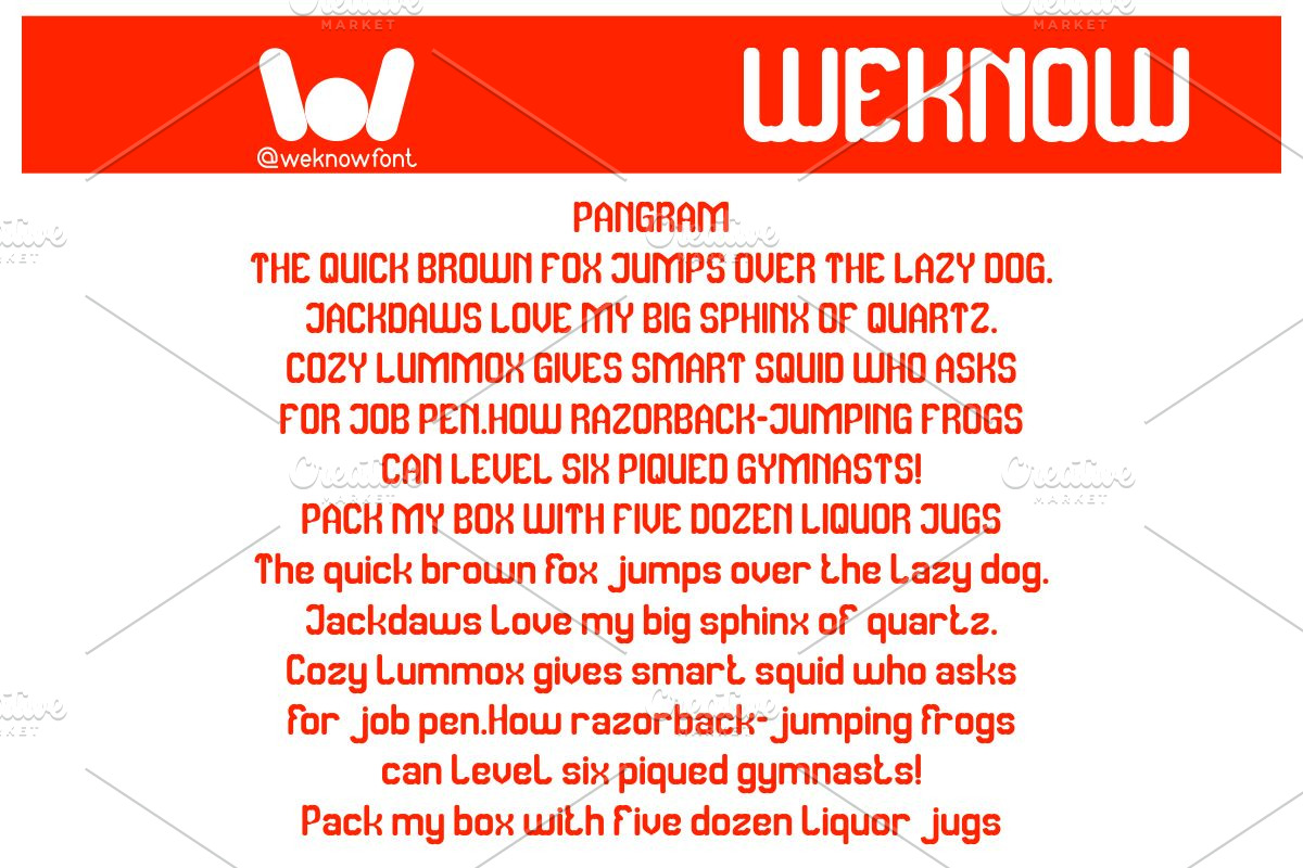 Newton apple font, a Font by weknow (Photo 6 of 8)