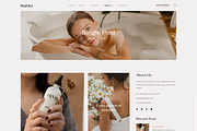 Nail Salon Beauty Care Elementor Kit, a Landing Page Template by MasterDesigns (Thumbnail 6 of 8)