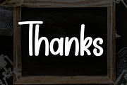 Spooky Blackboard | Script Font, a Script Font by Scratchones (Thumbnail 8 of 8)