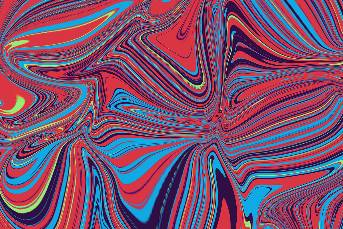 ABSTRACT PSYCHEDELIC BACKGROUND, a Pattern Graphic by asepmaulanaramdhan (Photo 2 of 12)