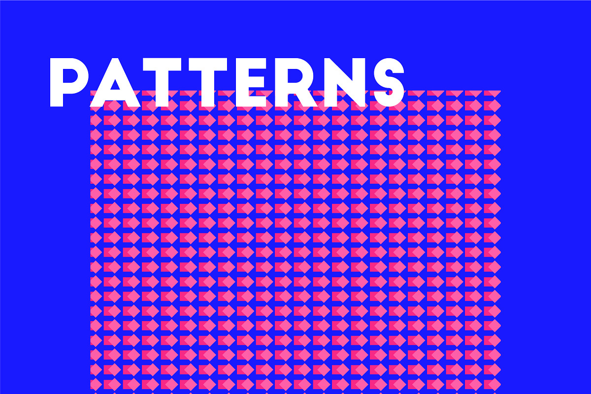 geometric pattern set 2020, a Pattern Graphic by designbydi (Photo 8 of 12)