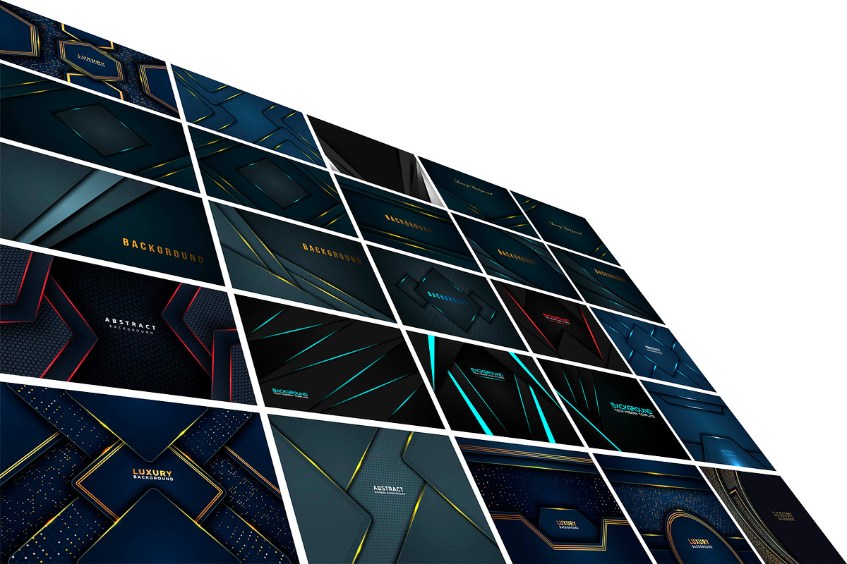 Modern Luxury Wallpaper Bundle, a Design Template by Digital Studio (Photo 4 of 4)