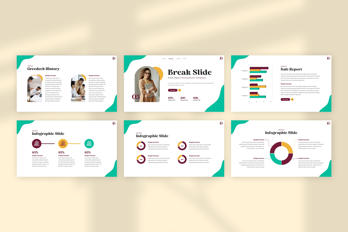 Greedeck Powerpoint, a Presentation Template by Azruca (Photo 5 of 6)